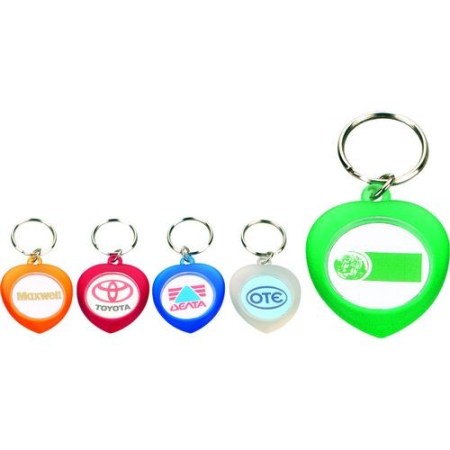 Μπρελόκ Καρδούλα 5 χρωμάτων -B 996