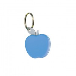 Μπρελόκ Μήλο B 1020 Γκρι-Μπλε