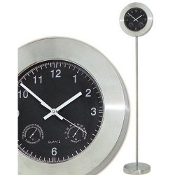 Μεταλλικό ρολόι δαπέδου INOX ΤK 1148
