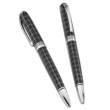 Metal pen with checkered trunk (Μ 004354)