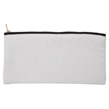 Fabric pencil case with linen look & texture (B 7012)