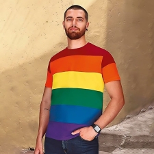 Πολύχρωμο Κοντομάνικο Μακό (VL 51280 RAINBOW T-Shirt)