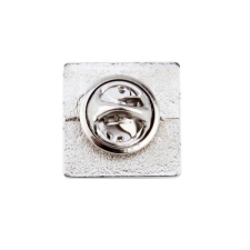 Metallic button with pin 1,8x1,8 εκ (P-10)