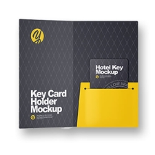 Hotel key card folder Με Πλαστικοποίηση NO 0415 (DA 176)