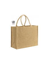 Shopping bag 42 x 33 x 19cm 100% Jute (Ubag Cortina 4092)