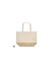 Shopping bag 51 x 37 + 16cm 100% Jute - 100% Cotton, 220grs  (Ubag Sydney 4082)