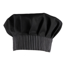 Cook hat with striped cornice (CHAPEAU)