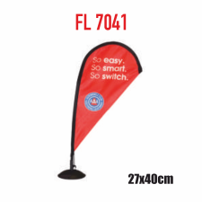 Mini flying banner 27x40 εκ (FL 7041)