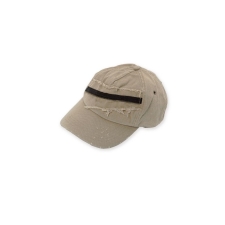 Jockey cap stone-washed (Μ 002530)