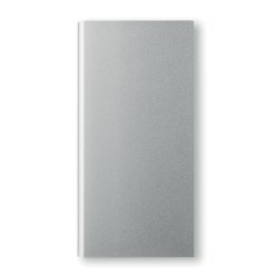 Power bank SOLAR POWERFLAT (OM 1509)  matt silver back