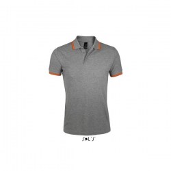 Sols Pasadena Men 00577 Grey Melange/Orange 932