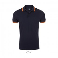 Sols Pasadena Men 00577 French navy/Neon Orange 535